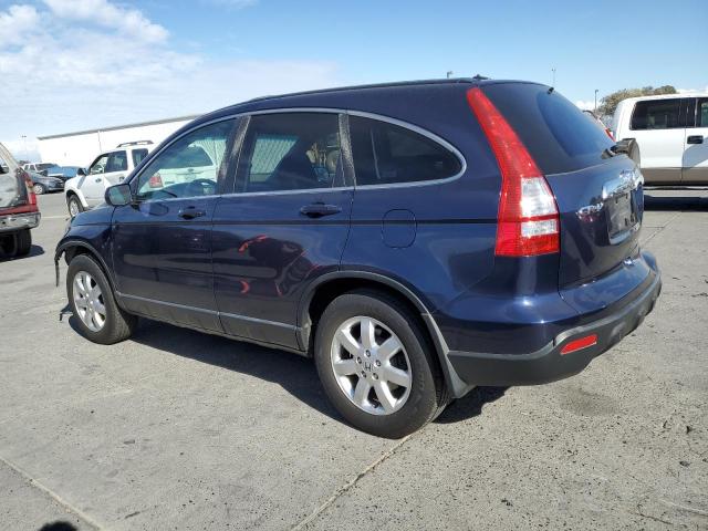 JHLRE48777C115420 - 2007 HONDA CR-V EXL BLUE photo 2