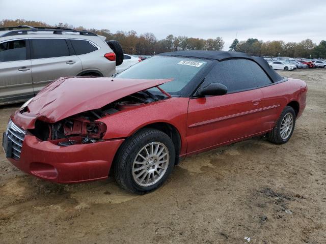 1C3EL55R76N109251 - 2006 CHRYSLER SEBRING TOURING RED photo 1