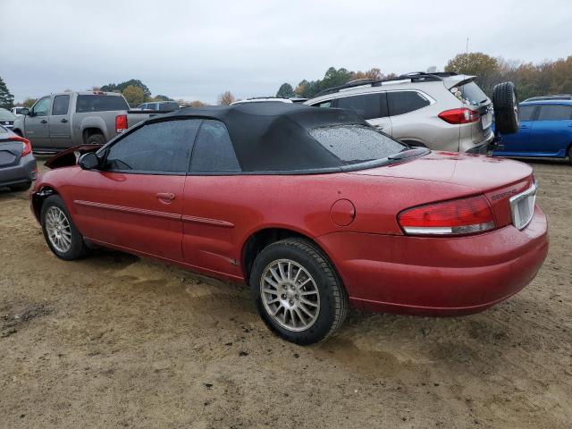 1C3EL55R76N109251 - 2006 CHRYSLER SEBRING TOURING RED photo 2