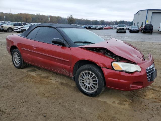 1C3EL55R76N109251 - 2006 CHRYSLER SEBRING TOURING RED photo 4