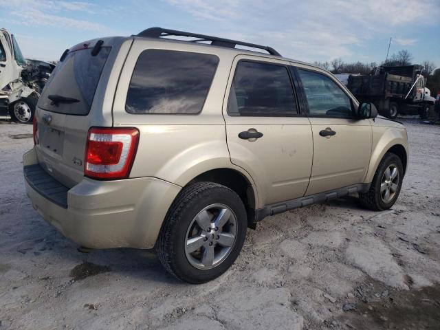 1FMCU0DG9AKC62271 - 2010 FORD ESCAPE XLT TAN photo 3