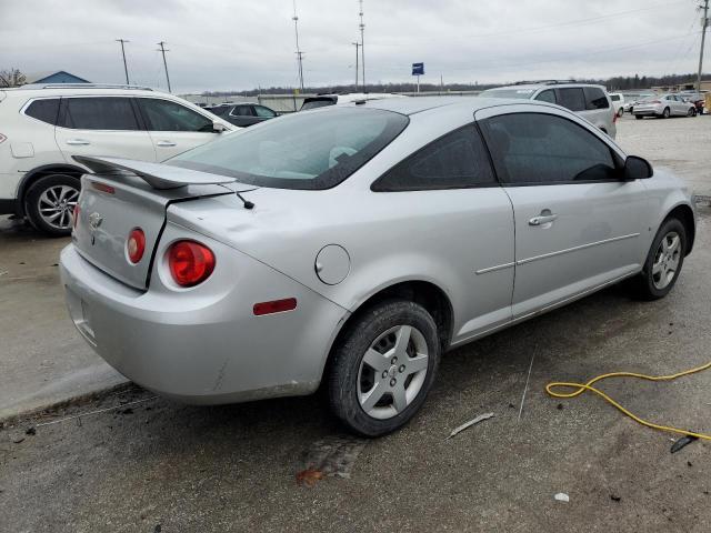 1G1AK18F987202490 - 2008 CHEVROLET COBALT LS SILVER photo 3