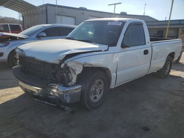 1GCEC14W81Z185851 - 2001 CHEVROLET SILVERADO C1500 WHITE photo 1