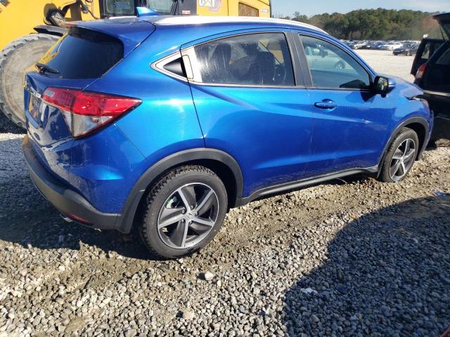 3CZRU5H5XNM744566 - 2022 HONDA HR-V EX BLUE photo 3