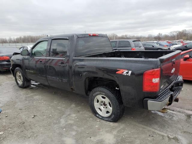 2GCEK13M271500681 - 2007 CHEVROLET SILVERADO K1500 CREW CAB BLACK photo 2