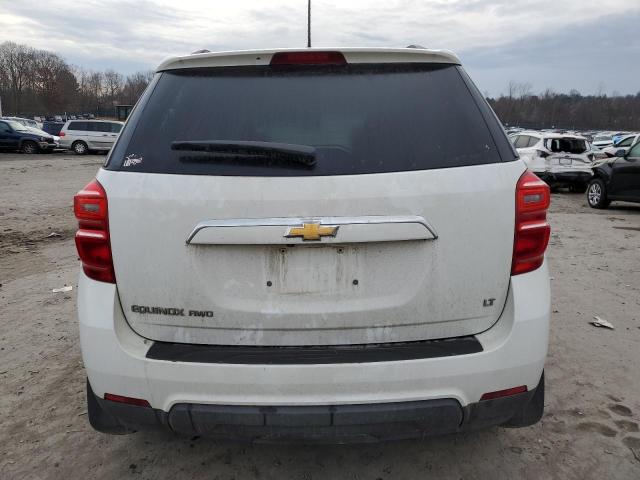 2GNFLFEK9H6123451 - 2017 CHEVROLET EQUINOX LT WHITE photo 6