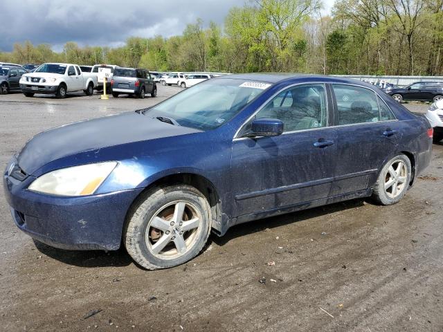 1HGCM66574A058583 - 2004 HONDA ACCORD EX BLUE photo 1