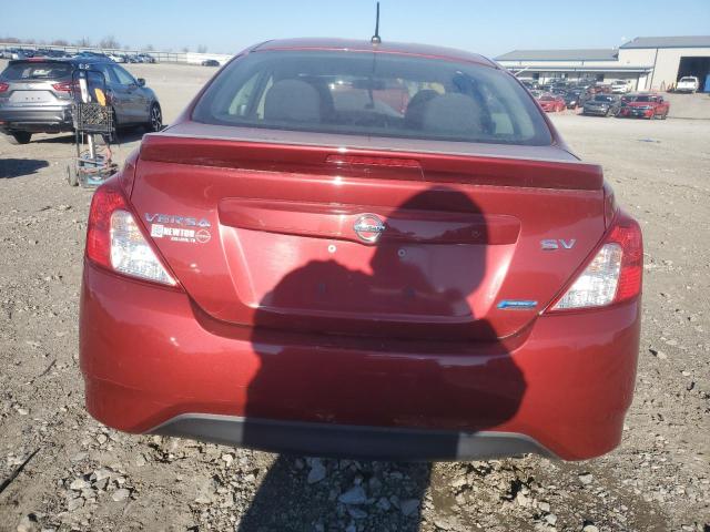 3N1CN7AP5GL820772 - 2016 NISSAN VERSA S RED photo 6