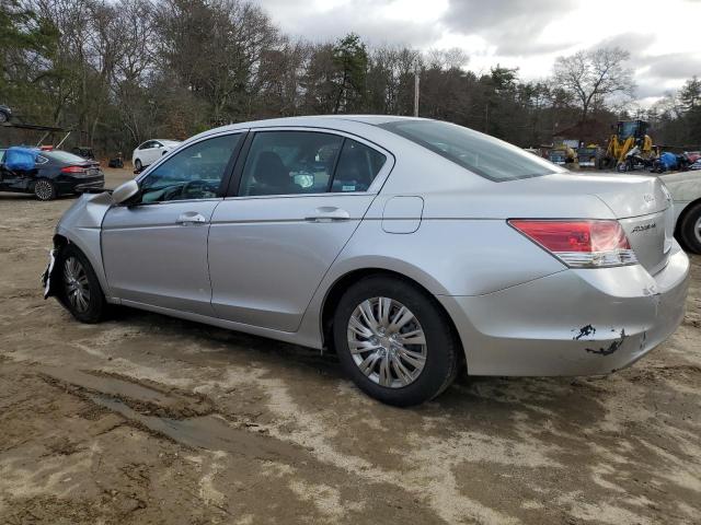 1HGCP2F37AA153767 - 2010 HONDA ACCORD LX SILVER photo 2