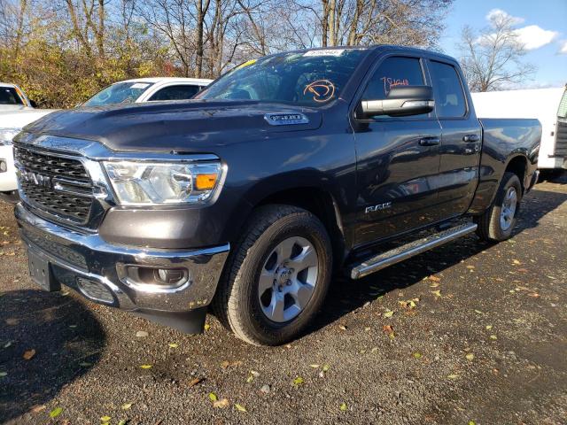 1C6RREBG1NN336908 - 2022 RAM 1500 BIG HORN/LONE STAR GRAY photo 1