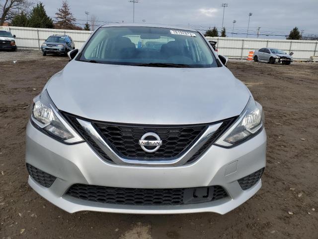 3N1AB7AP7KY448525 - 2019 NISSAN SENTRA S SILVER photo 5