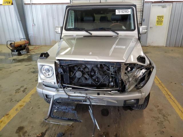 WDCYR49E95X160630 - 2005 MERCEDES-BENZ G 500 SILVER photo 5