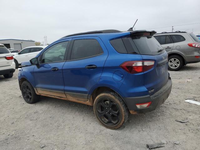 MAJ6S3JL4MC405495 - 2021 FORD ECOSPORT SES BLUE photo 2