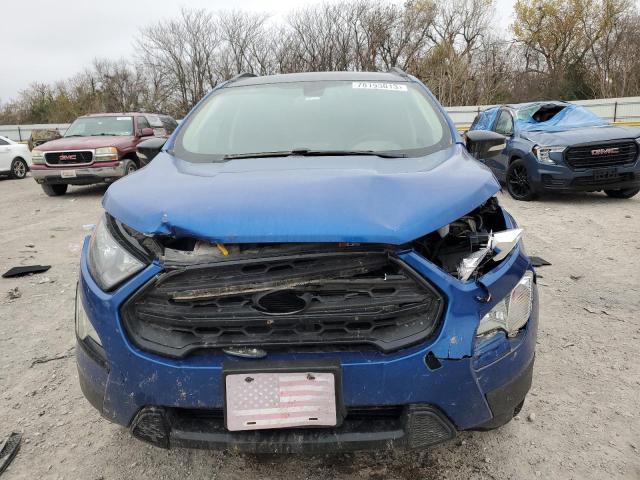 MAJ6S3JL4MC405495 - 2021 FORD ECOSPORT SES BLUE photo 5