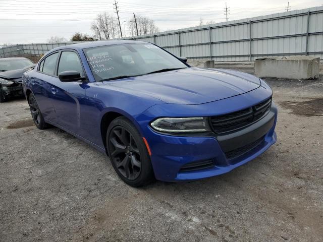 2C3CDXBG0LH248726 - 2020 DODGE CHARGER SXT BLUE photo 4