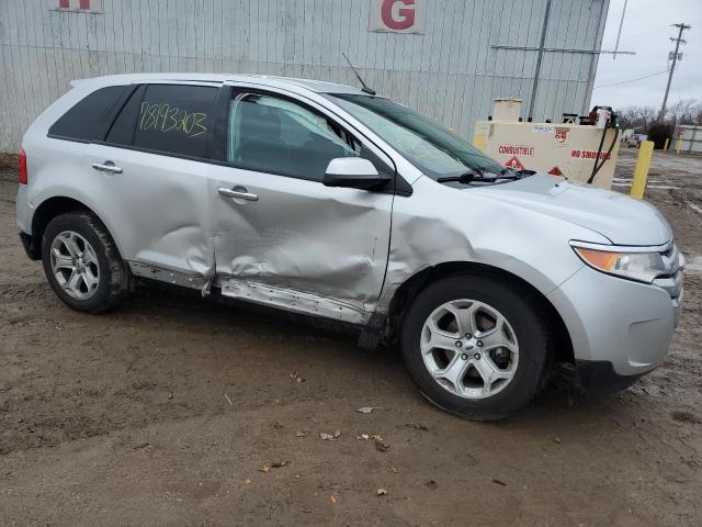 2FMDK3JCXBBB47509 - 2011 FORD EDGE SEL GRAY photo 4