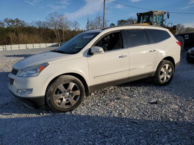 1GNKRLED7BJ163826 - 2011 CHEVROLET TRAVERSE LTZ WHITE photo 1