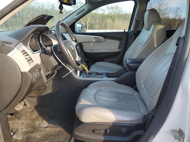 1GNKRLED7BJ163826 - 2011 CHEVROLET TRAVERSE LTZ WHITE photo 7