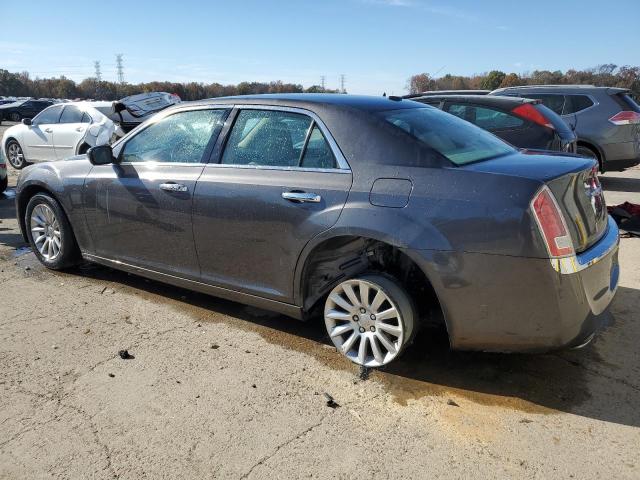 2C3CCAAG1EH136179 - 2014 CHRYSLER 300 GRAY photo 2