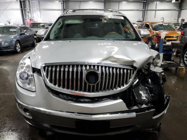 5GAKRBED1BJ178827 - 2011 BUICK ENCLAVE CXL SILVER photo 5