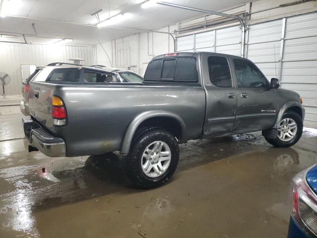 5TBBT44104S444064 - 2004 TOYOTA TUNDRA ACCESS CAB SR5 GRAY photo 3