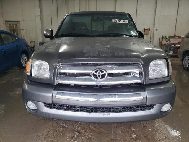 5TBBT44104S444064 - 2004 TOYOTA TUNDRA ACCESS CAB SR5 GRAY photo 5