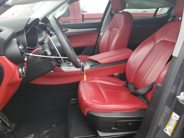 ZASFAKPN5J7B87398 - 2018 ALFA ROMEO STELVIO SPORT Grau Foto 7