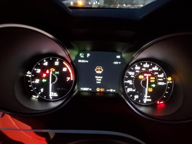 ZASFAKPN5J7B87398 - 2018 ALFA ROMEO STELVIO SPORT Grau Foto 9