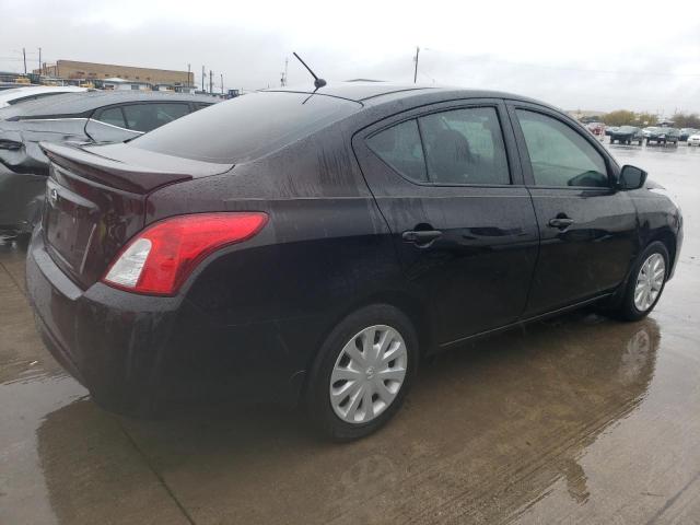 3N1CN7AP6KL813953 - 2019 NISSAN VERSA S BLACK photo 3