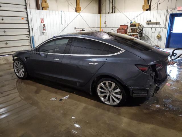 5YJ3E1EB2LF481504 - 2020 TESLA MODEL 3 GRAY photo 2