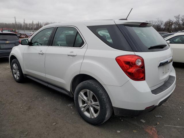 2GNALAEK5F1154526 - 2015 CHEVROLET EQUINOX LS WHITE photo 2