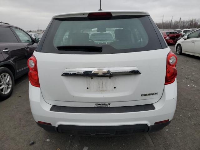 2GNALAEK5F1154526 - 2015 CHEVROLET EQUINOX LS WHITE photo 6