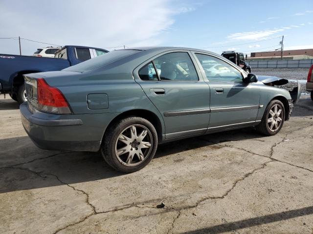 YV1RH58D822169558 - 2002 VOLVO S60 2.5T TEAL photo 3