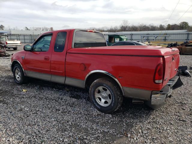 1FTRX17W92NB58880 - 2002 FORD F150 RED photo 2