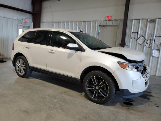 2FMDK3JC9DBE02380 - 2013 FORD EDGE SEL WHITE photo 4