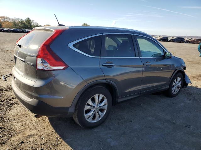 2HKRM4H76DH607646 - 2013 HONDA CR-V EXL GRAY photo 3