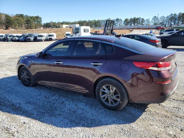 5XXGT4L36KG363424 - 2019 KIA OPTIMA LX BURGUNDY photo 2