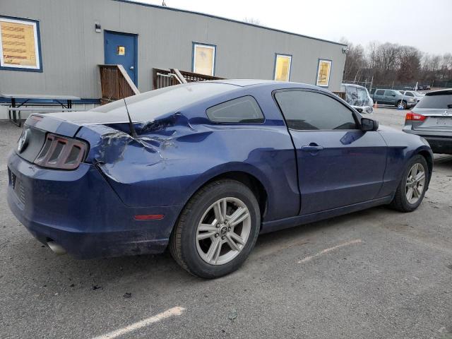 1ZVBP8AM2E5282184 - 2014 FORD MUSTANG BLUE photo 3