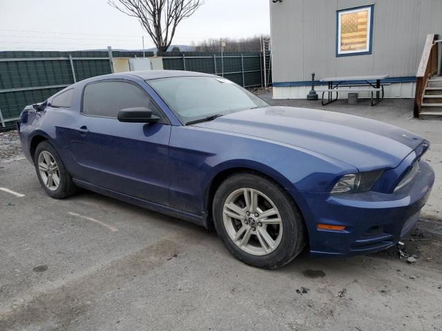 1ZVBP8AM2E5282184 - 2014 FORD MUSTANG BLUE photo 4