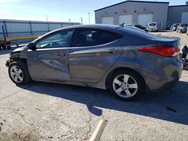 5NPDH4AE7DH299992 - 2013 HYUNDAI ELANTRA GLS SILVER photo 2