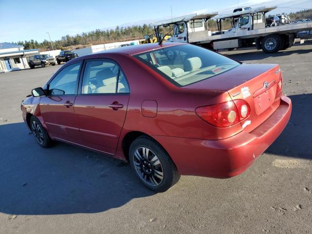 2T1BR32E98C885471 - 2008 TOYOTA COROLLA CE RED photo 2