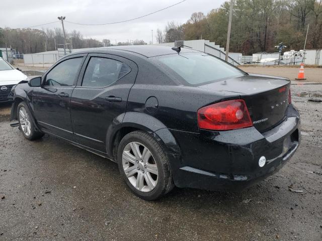 1C3CDZCB0DN663245 - 2013 DODGE AVENGER SXT BLACK photo 2