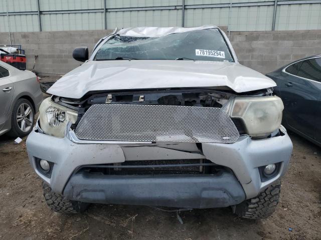 3TMJU4GN3DM153038 - 2013 TOYOTA TACOMA DOUBLE CAB PRERUNNER SILVER photo 5