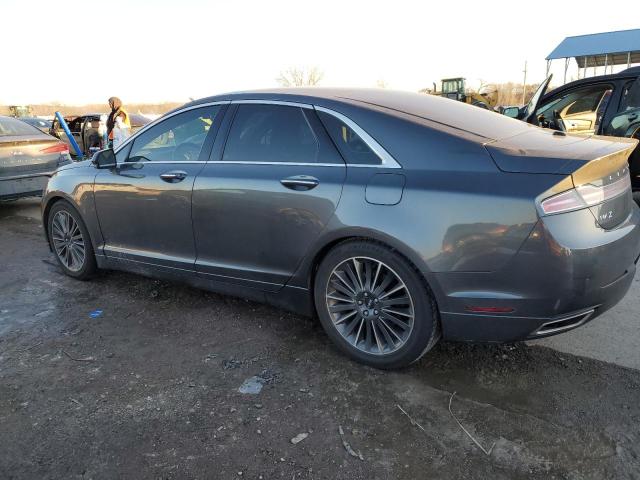 3LN6L2JK7FR610589 - 2015 LINCOLN MKZ GRAY photo 2