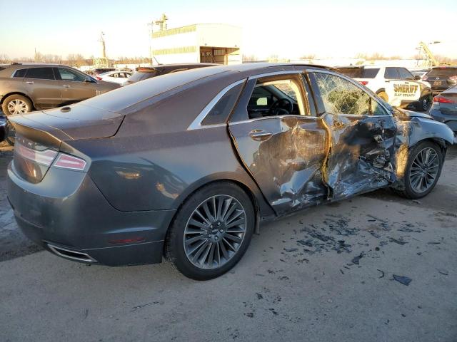 3LN6L2JK7FR610589 - 2015 LINCOLN MKZ GRAY photo 3