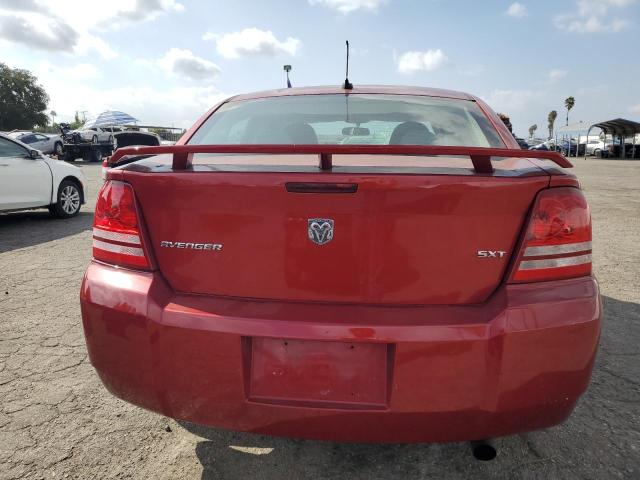 1B3LC56R88N128297 - 2008 DODGE AVENGER SXT RED photo 6