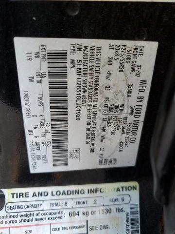 5LMFU28518LJ01920 - 2008 LINCOLN NAVIGATOR 黑色 照片 12