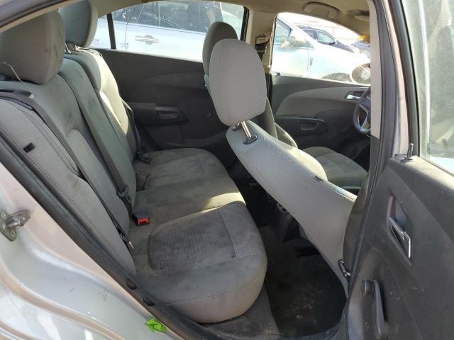 1G1JA5SH4D4135457 - 2013 CHEVROLET SONIC LS SILVER photo 10