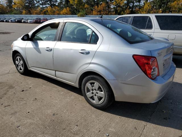 1G1JA5SH4D4135457 - 2013 CHEVROLET SONIC LS SILVER photo 2