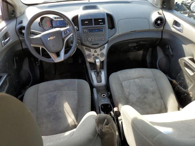 1G1JA5SH4D4135457 - 2013 CHEVROLET SONIC LS SILVER photo 8